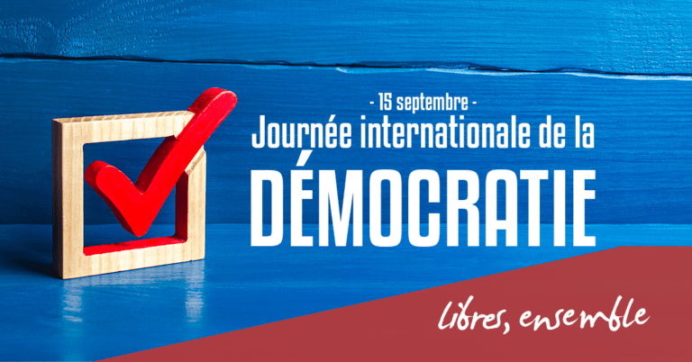 La démocratie est notre bien commun, affirmons-la contre les menaces!