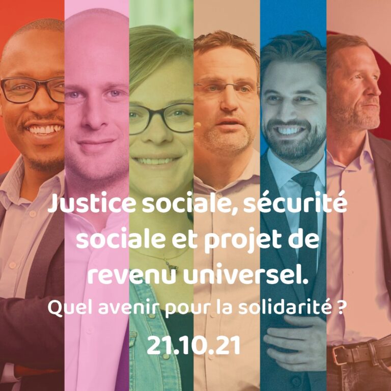 Colloque – Justice sociale, sécurité sociale et projet de revenu universel.
