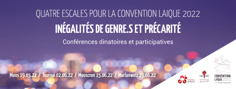 Inégalités de genre.s et précarité. Convention laïque 2022.