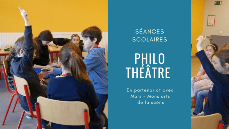 Reprise des séances scolaires Philo Théâtre