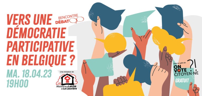 Rencontre-débat « Vers une démocratie participative en Belgique »
