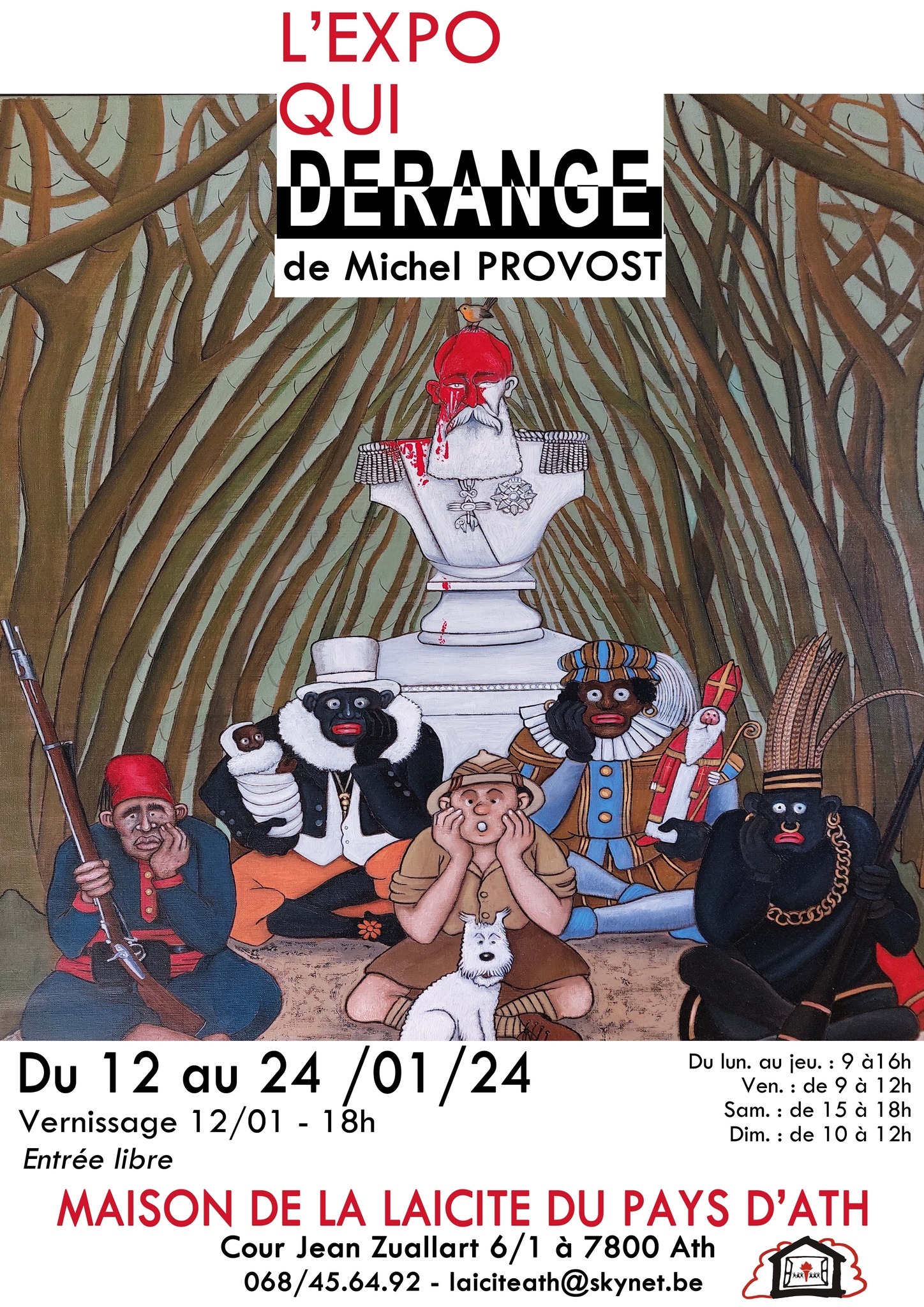 Derange Line Picardie Laïque - Exposition « L’exposition qui dérange » de Michel Provost