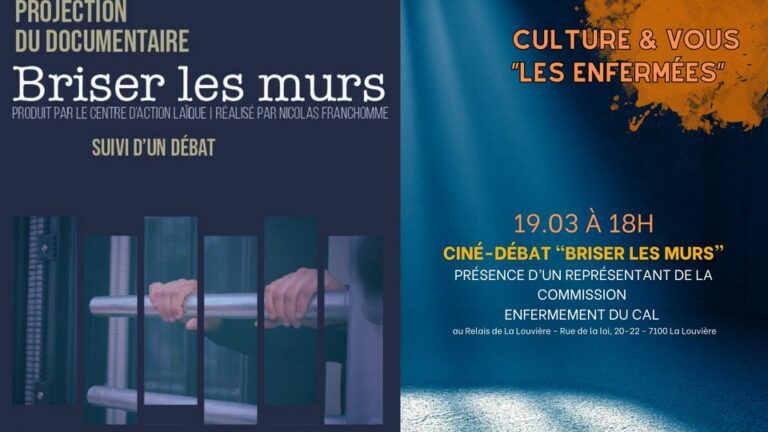 Culture et Vous « Les enfermées » / Ciné-débat « Brisez les murs »