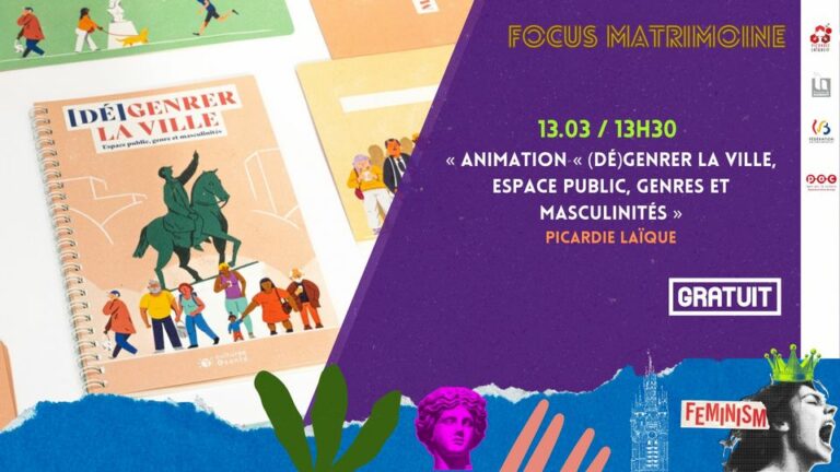Focus Matrimoine – Animation « (Dé)genrer la ville: espace public, genres et masculinités »