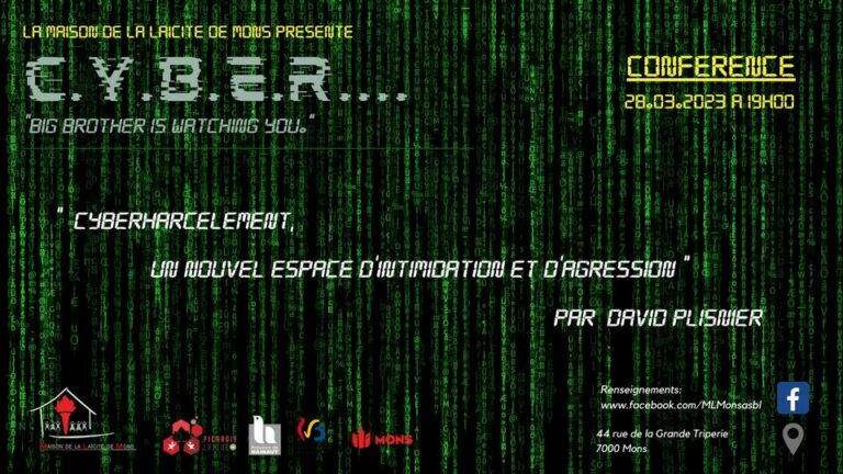 Conférence-débat « Cyberharcèlement, un nouvel espace d’intimidation et d’agression »