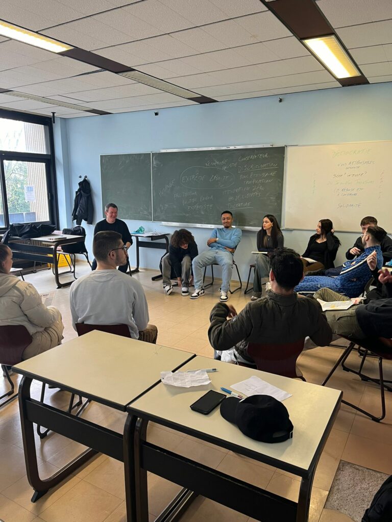 Animation « Démocratie et extrême droite » à l&rsquo;IESPP de Mons