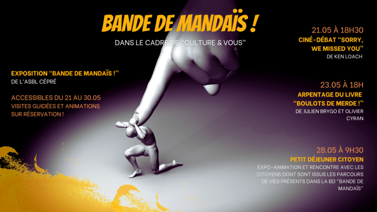 Nouveau cycle pour Culture et Vous – « Bande de mandaïs ! »