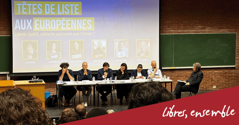 Retour sur le débat des têtes de listes aux européennes