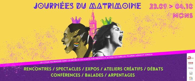 Lancement des premières Journées du Matrimoine à Mons