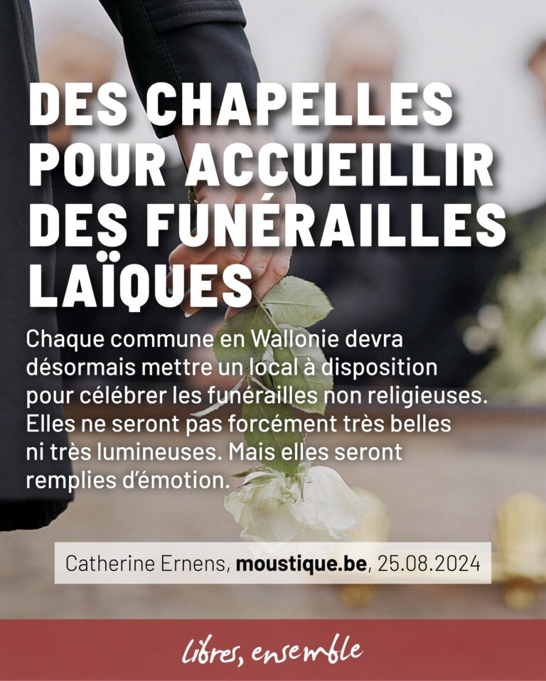 Des chapelles pour accueillir les funérailles laïques