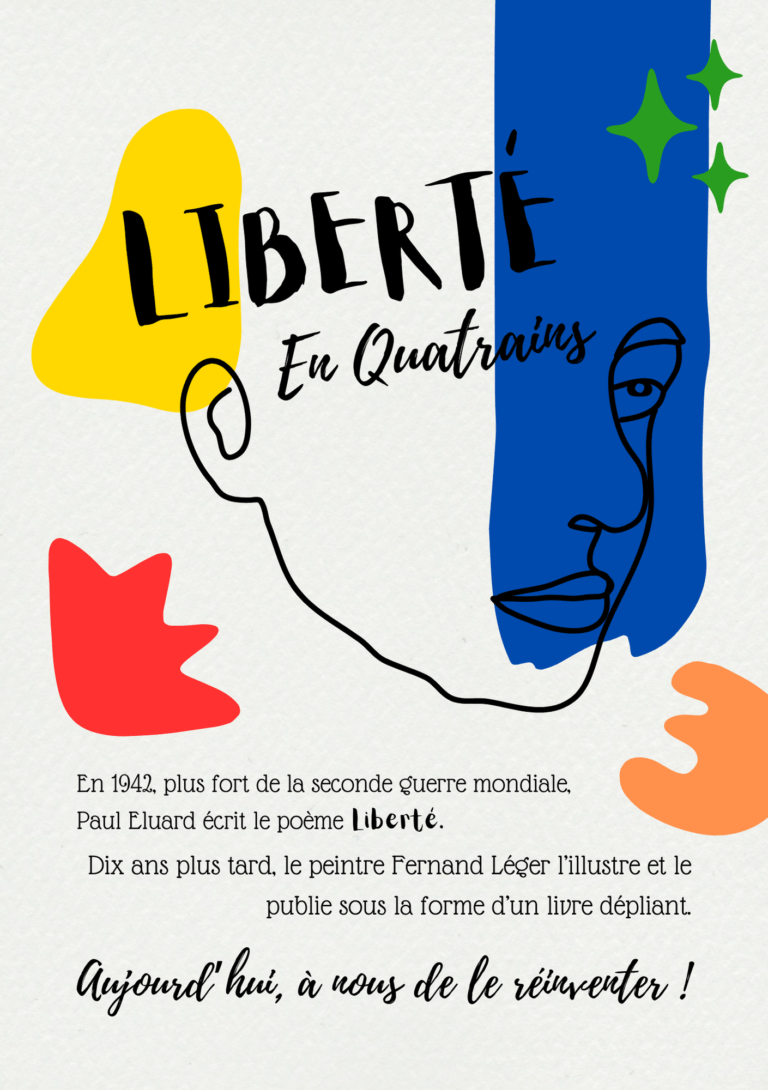 Nouvelle animation ! Liberté en quatrains
