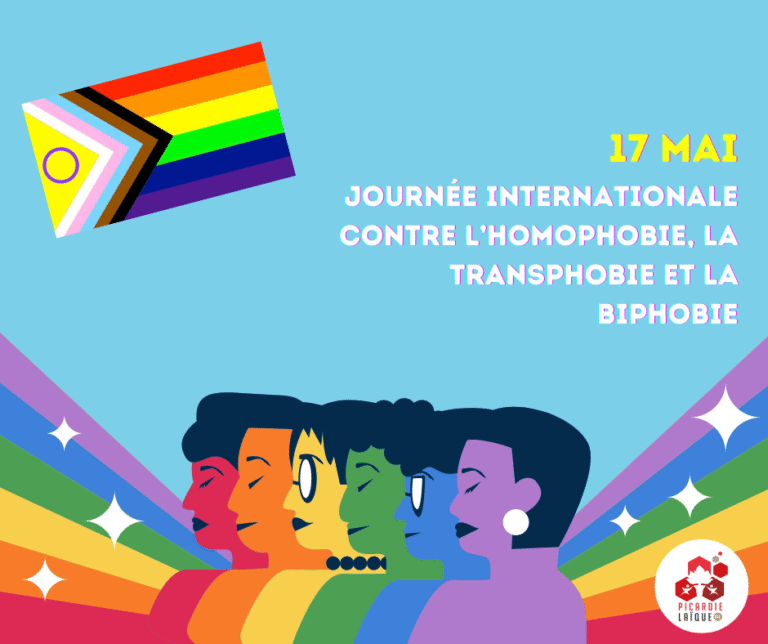 17 mai – Journée internationale contre l&rsquo;homophobie, la transphobie et la biphobie