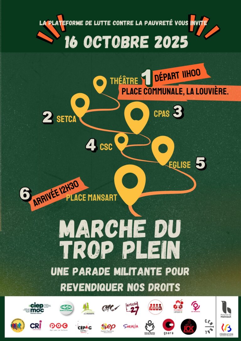 La Marche du Trop Plein – Une parole publique pour toutes et tous !