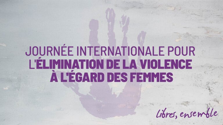 Violences à l’égard des femmes: un phénomène massif, encore trop banalisé