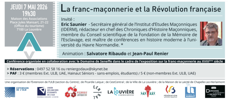 Conférence-débat « La franc-maçonnerie et la Révolution française »