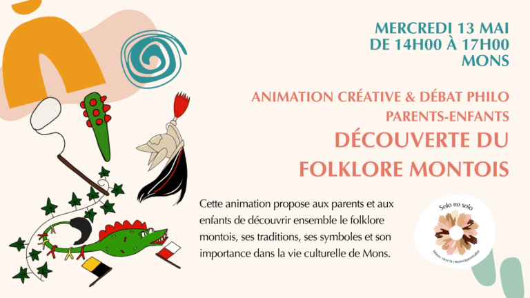 Animation créative parents-enfants – Découverte du folkore montois