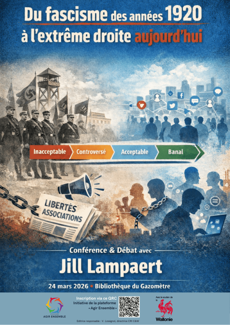 Conférence/débat « Du fascisme des années 1920 à l&rsquo;extrême droite aujourd&rsquo;hui »