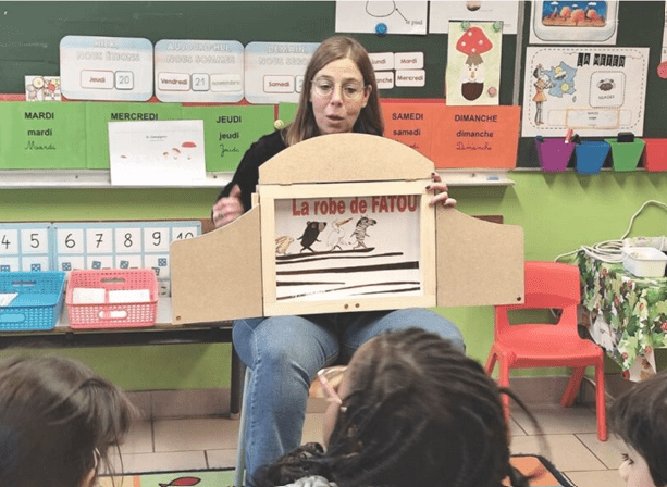 Kamishibaï, photo-langage et cercle de paroles – Animation La robe de Fatou en images