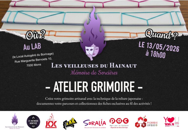 Atelier grimoire – Reliure japonaise