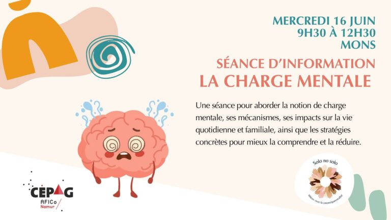 Séance d&rsquo;information sur la charge mentale
