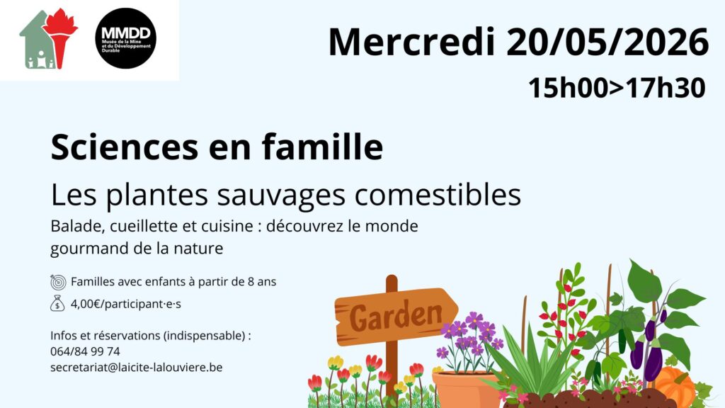 Sciences en famille « Les plantes sauvages comestibles »