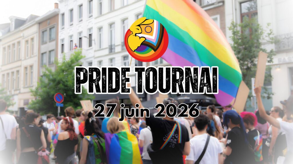 La Pride Tournai revient le samedi 27 juin 2026 !