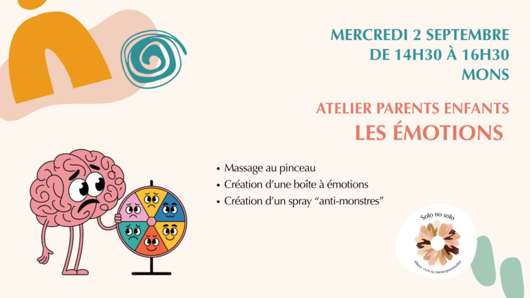 Atelier parents/enfants « Les émotions »
