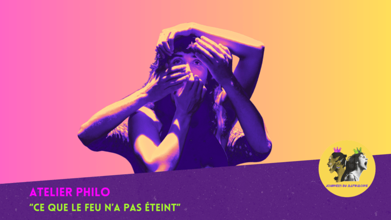 3ème édition Journées du Matrimoine – Philo théâtre « Ce que le feu n’a pas éteint »