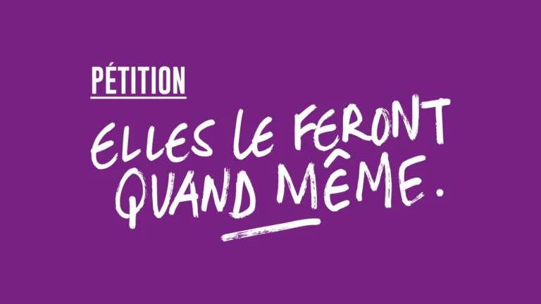 Pétition – Elles le feront quand même