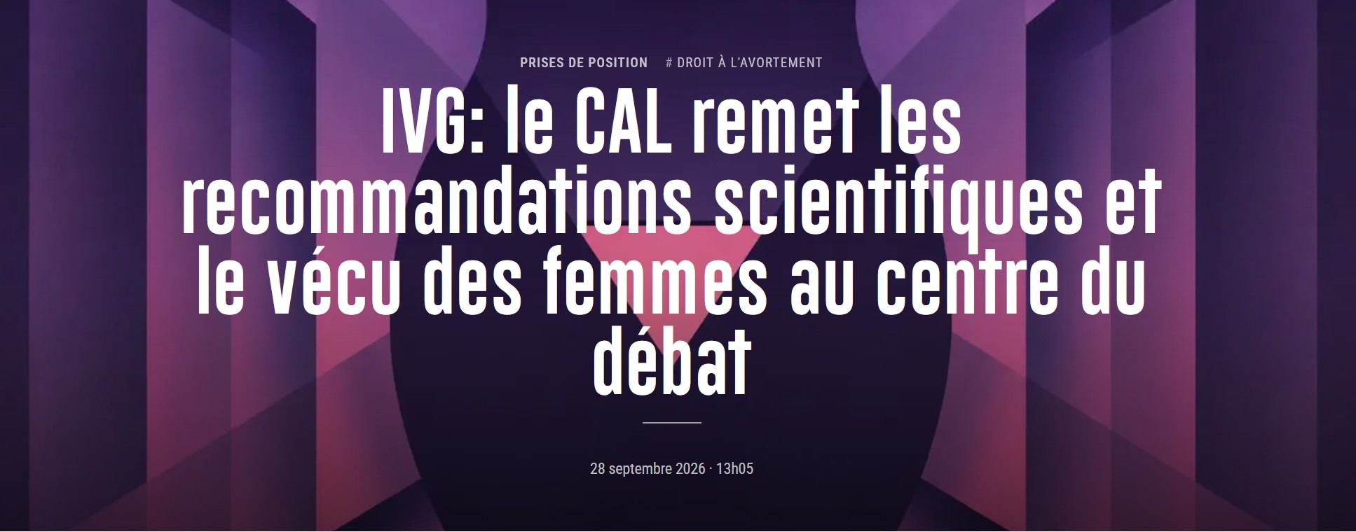 IVG 28 septembre