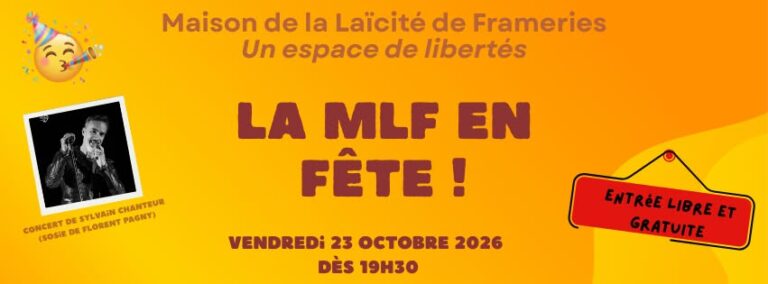 La Maison de la Laïcité en fête !