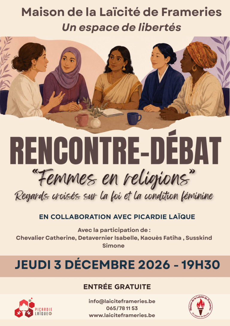 Rencontre-débat « Femmes en religions » – Regards croisés sur la foi et la condition féminine